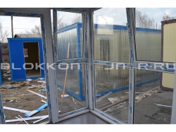 Блок-контейнер 4м, проходная, г.Ставрополь в Петропавловке