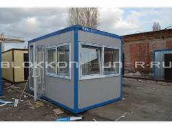 Блок-контейнер 4м, проходная, г.Ставрополь в Петропавловке