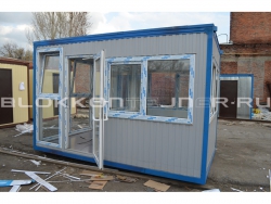 Блок-контейнер 4м, проходная, г.Ставрополь в Петропавловке