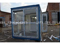 Блок-контейнер 4м, проходная, г.Ставрополь в Петропавловке