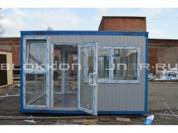 Блок-контейнер 4м, проходная, г.Ставрополь в Петропавловке