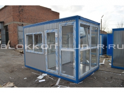Блок-контейнер 4м, проходная, г.Ставрополь в Петропавловке