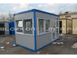 Блок-контейнер 4м, проходная, г.Ставрополь в Петропавловке